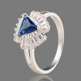 Кольцо  Xuping 10676-синий