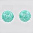 Изысканные серьги-гвоздики оптом 90567 S - бирюзовый фото | Brulik