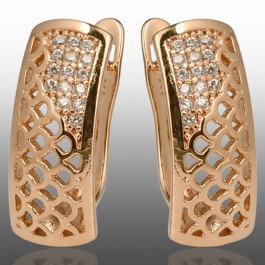 Позолочені сережки Xuping 24335