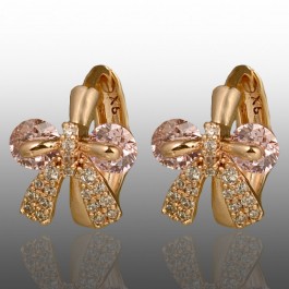 Позолочені дитячі сережки 