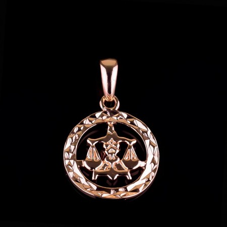 Позолоченный кулон Fallon 86100133-весы фото | Brulik