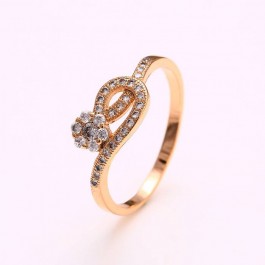 Миловидное кольцо с фианитами Xuping 12393
