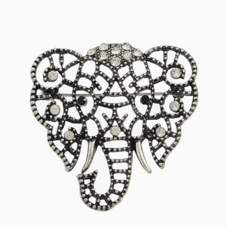 Брошь "Слон" PB-5172 фото | Brulik