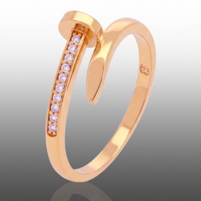 Позолочена каблучка  Fallon 83285003 фото | Brulik