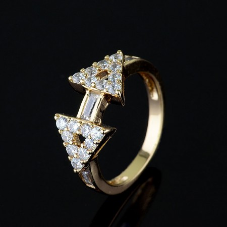 Позолоченное кольцо XP 1736 фото | Brulik