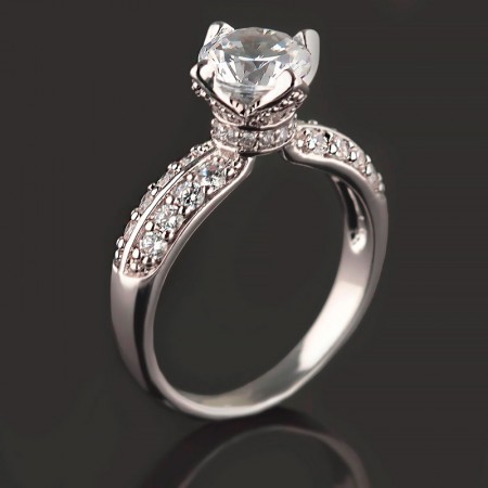 Позолоченное кольцо XP 1897 фото | Brulik