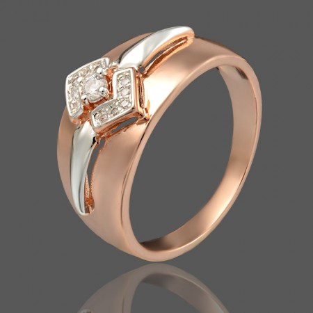 Позолоченное кольцо  Fallon 93201907 фото | Brulik