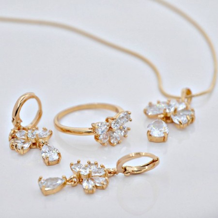 Очаровательный комплект 61524-белый фото | Brulik