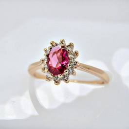 Чудесное колечко   11357 - малиновый