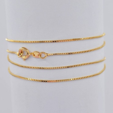 Позолоченная цепочка Xuping 10-4137 фото | Brulik