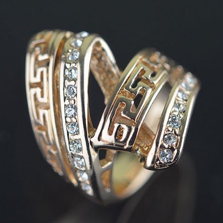 Позолоченное кольцо Fallon 8324497 фото | Brulik