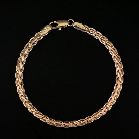 Позолоченный браслет Fallon 84100088-18 фото | Brulik