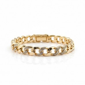 Позолочений браслет Xuping 70211 фото | Brulik