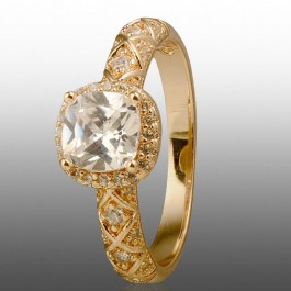 Позолочена каблучка Xuping 10958