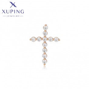 Позолочений хрестик  Xuping X000721399 фото | Brulik