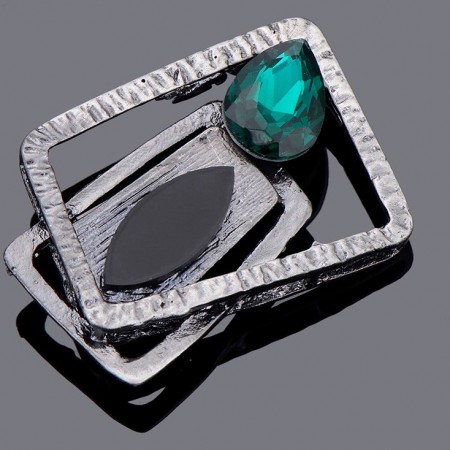 Стильная брошь-8427 фото | Brulik