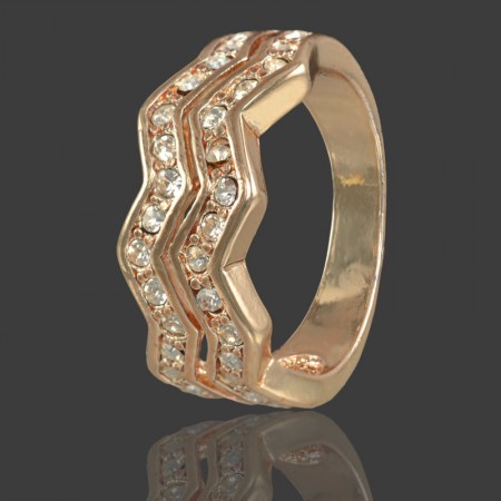 Позолоченное кольцо Fallon 8320599 фото | Brulik