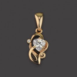 Позолоченный кулон Fallon 8624549