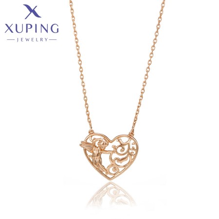 Позолочений  ланцюжок з кулоном  Xuping X000459538 фото | Brulik