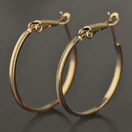 Позолоченные серьги кольца Xuping 2019