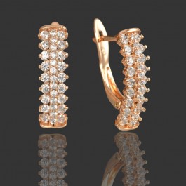 Позолоченные серьги XP 9801