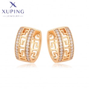 Позолочені сережки Xuping X001127837 фото | Brulik