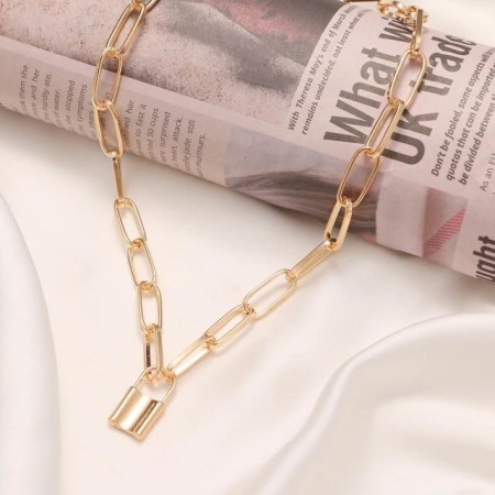 Позолоченная цепочка с кулоном ZL0001254 фото | Brulik