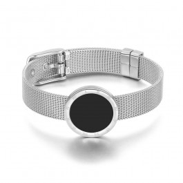 Браслет стальной с керамикой Xuping 7504