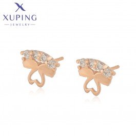 Позолочені сережки -гвоздики Xuping A00724049