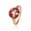 Невероятное кольцо 11722 - красный фото | Brulik