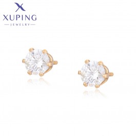 Позолочені сережки гвоздики Xuping X000458562