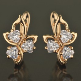 Позолоченые серьги ХР 2708