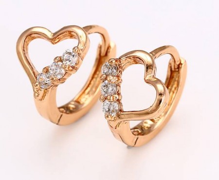 Серьги "Lovely Hearts " 27246 фото | Brulik