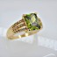 Роскошное кольцо  11261 - зеленый фото | Brulik