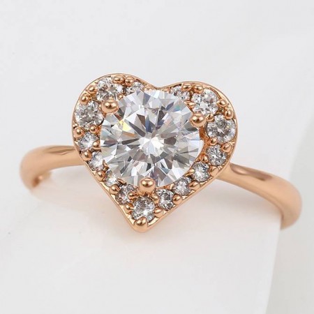 Ювелирное кольцо "Heart" 13832 фото | Brulik
