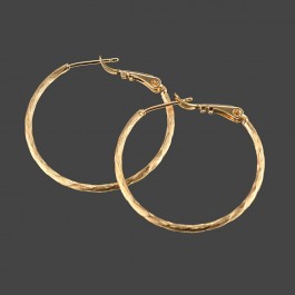 Позолоченные  серьги -кольца XP 20405