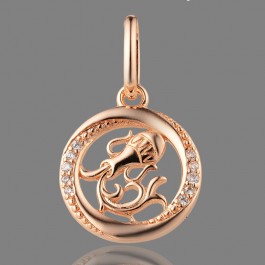 Позолоченный кулон 