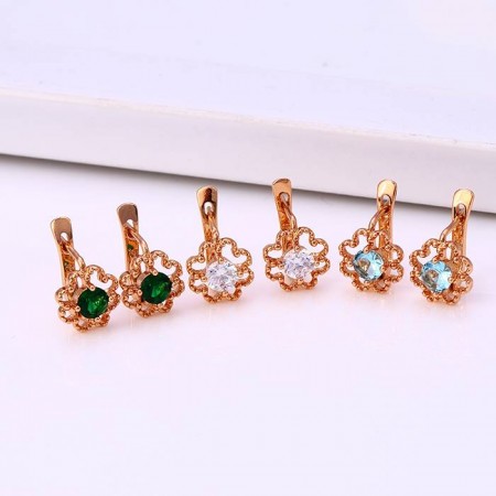 Эксклюзивные сережки 25962-белый фото | Brulik