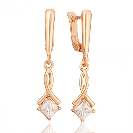 Позолоченные серьги Fallon 82201101 фото | Brulik