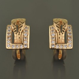 Позолоченые серьги ХР 2658