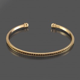 Браслет позолоченный XP 5800-черный