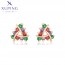Позолочені сережки гвоздики  Xuping M&L-X000789513 фото | Brulik