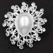 Очаровательная брошь с жемчужиной 63911 фото | Brulik