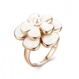 Позолоченное кольцо Italina 95508