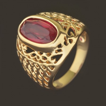 Позолоченное кольцо Fallon 8323505 фото | Brulik