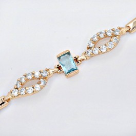 Уникальный браслет 72715 - светло-голубой