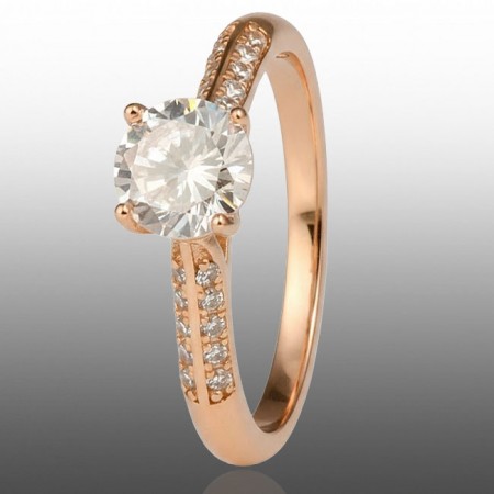 Позолочена каблучка  Xuping 10942 фото | Brulik