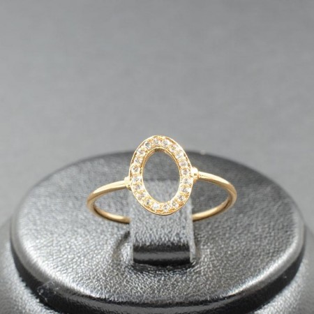 Позолоченное кольцо  XP 1194 фото | Brulik