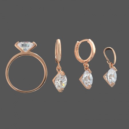 Позолоченный комплект  Fallon 81200368 фото | Brulik