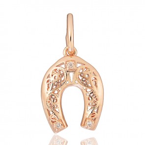 Позолочений кулон "Підкова" Fallon 86201215 фото | Brulik